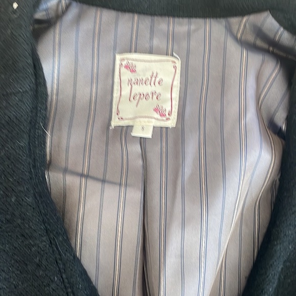 Black Nanette Lapore Jacket - Picture 3 of 4